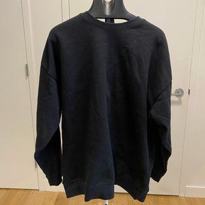 Cotton Heritage Black Crewneck Sweater